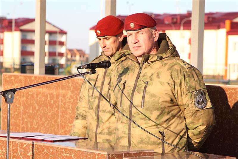 На Северном Кавказе проведены квалификационные испытания на право ношения крапового берета (фото)