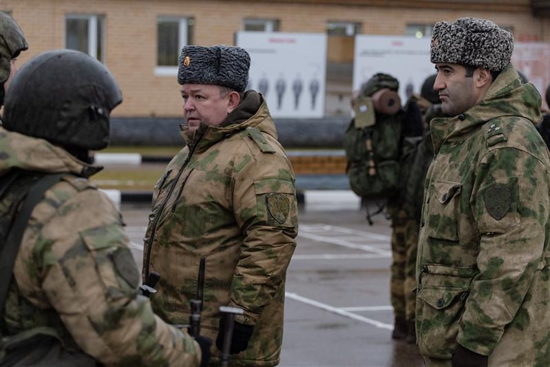Заместитель командующего Центральным округом Росгвардии проверил готовность смоленского отряда спецназа к выполнению учебно-боевых задач