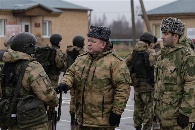 Заместитель командующего Центральным округом Росгвардии проверил готовность смоленского отряда спецназа к выполнению учебно-боевых задач