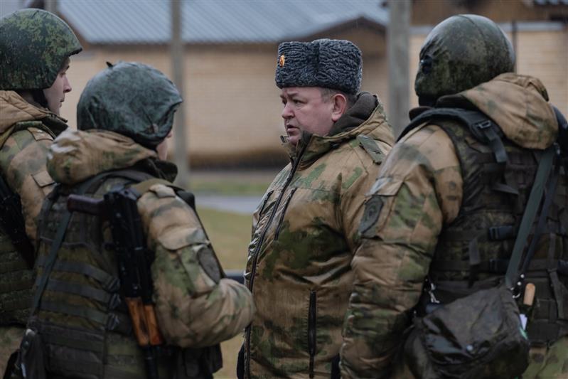 Заместитель командующего Центральным округом Росгвардии проверил готовность смоленского отряда спецназа к выполнению учебно-боевых задач