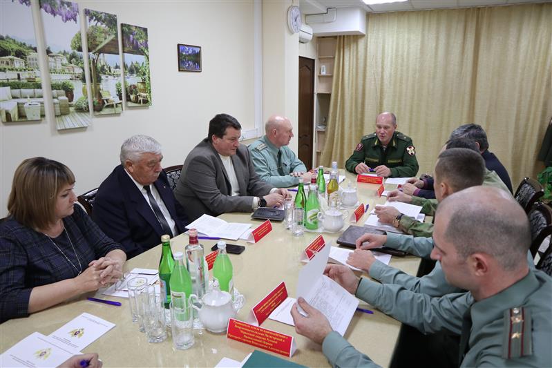 В Пятигорске состоялось первое заседание совета Северо-Кавказского округа Росгвардии по военно-патриотическому воспитанию
