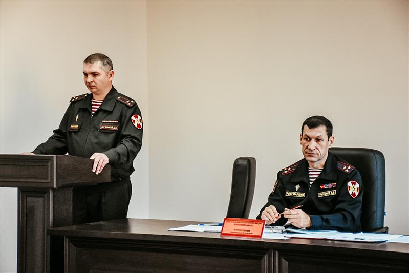 Итоги служебно-боевой деятельности тероргана Росгвардии за 2019 подвели в Адыгее