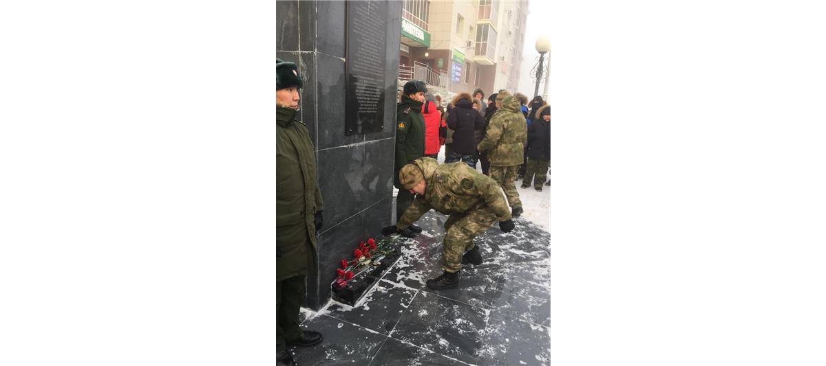 В Восточном округе Росгвардии состоялись мероприятия, посвящённые Дню Героев Отечества