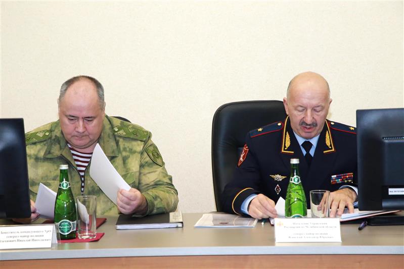 В Управлении Росгвардии по Челябинской области подвели итоги служебно-боевой деятельности за 2019 год