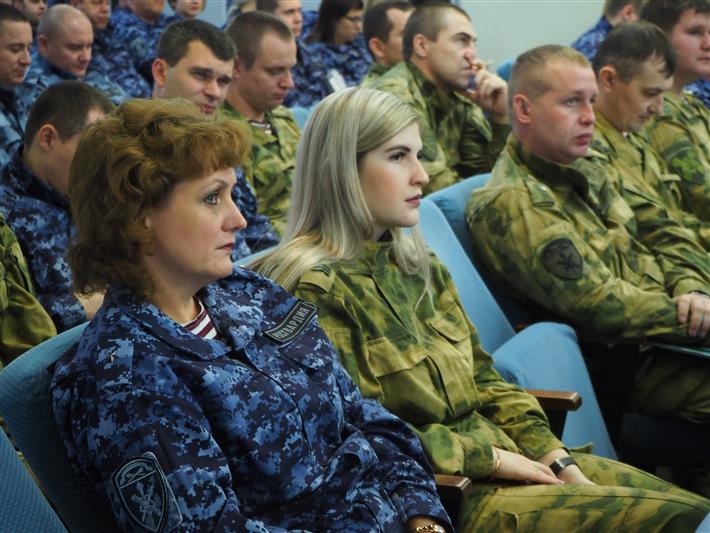 В Управлении Росгвардии по Белгородской области подвели итоги служебно-боевой деятельности за прошедший год