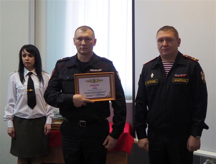 В Управлении Росгвардии по Белгородской области подвели итоги служебно-боевой деятельности за прошедший год