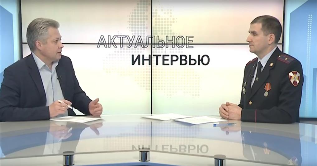 Офицер Росгвардии рассказал телезрителям об особенностях службы в условиях Заполярья
