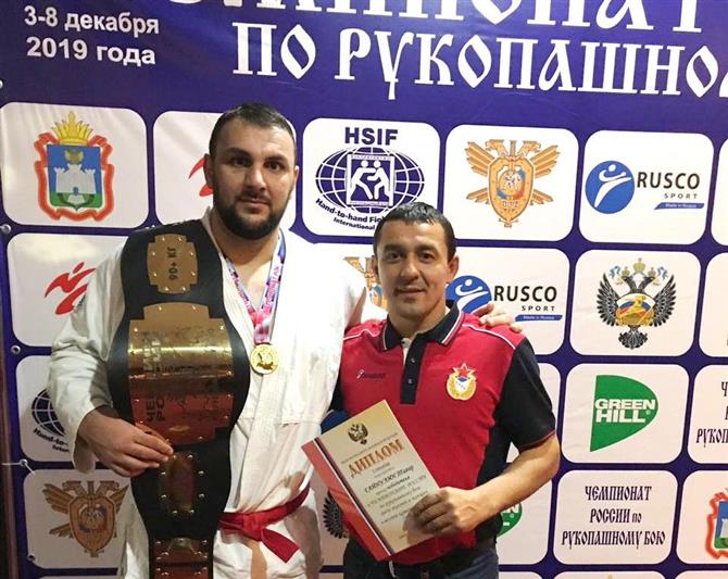Военнослужащий Южного округа Росгвардии стал одним из лидеров чемпионата России по рукопашному бою