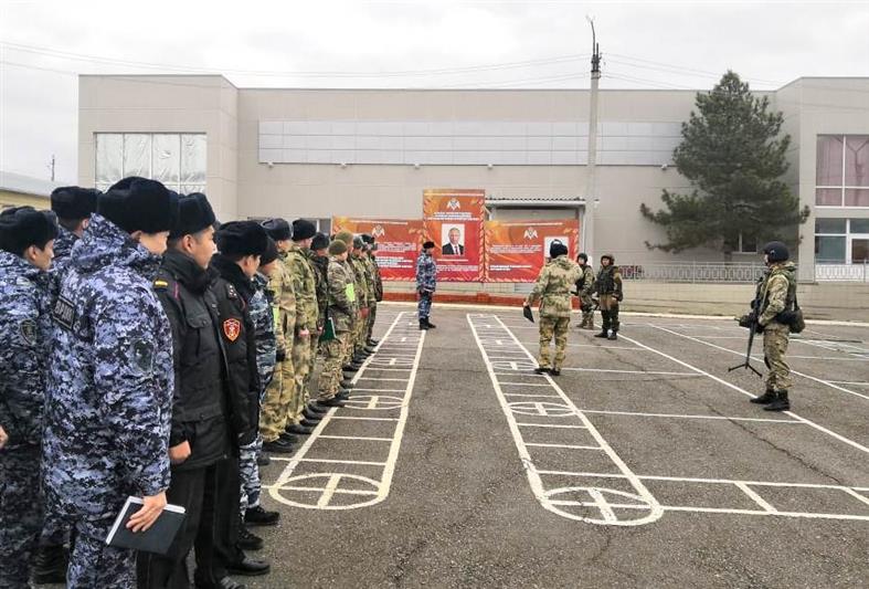 В Калмыкии в рамках командирского сбора управления Росгвардии подведены итоги служебно-боевой деятельности тероргана за 2019 год