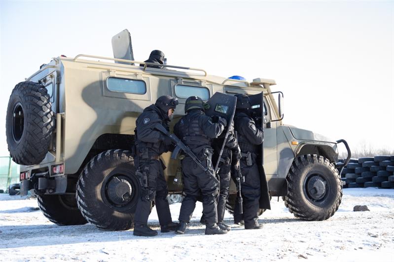 Заседанием итогового военного совета завершился оперативный сбор руководящего состава Восточного округа Росгвардии