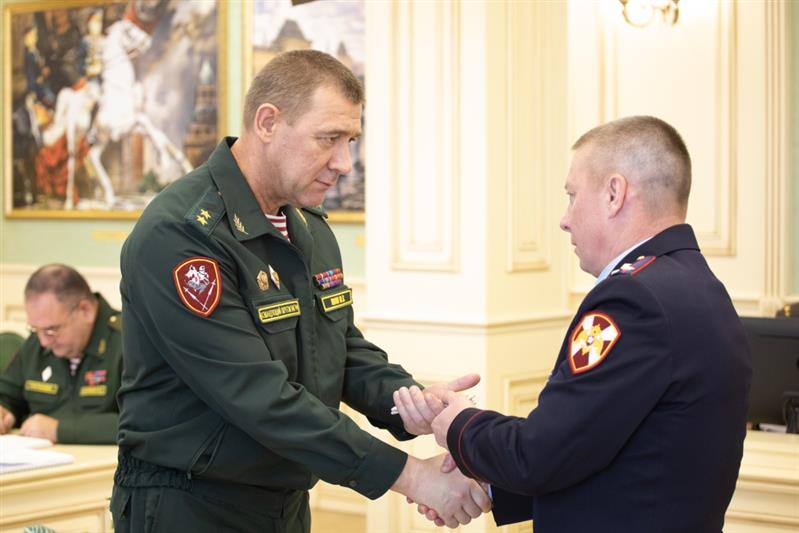Заседанием итогового военного совета завершился оперативный сбор руководящего состава Восточного округа Росгвардии