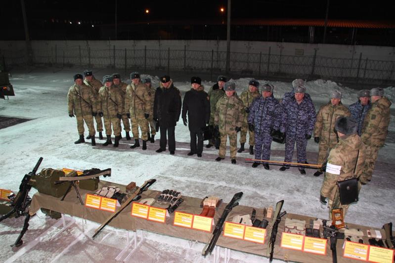 Заседанием итогового военного совета завершился оперативный сбор руководящего состава Восточного округа Росгвардии