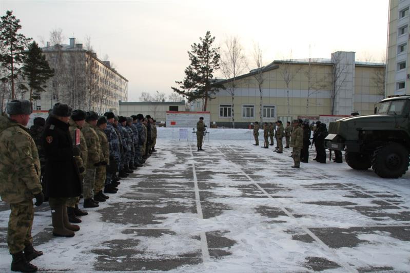 Заседанием итогового военного совета завершился оперативный сбор руководящего состава Восточного округа Росгвардии