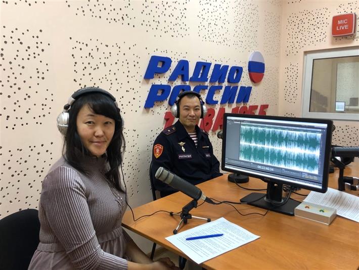 На радио Тывы вышел очередной выпуск программы о Росгвардии