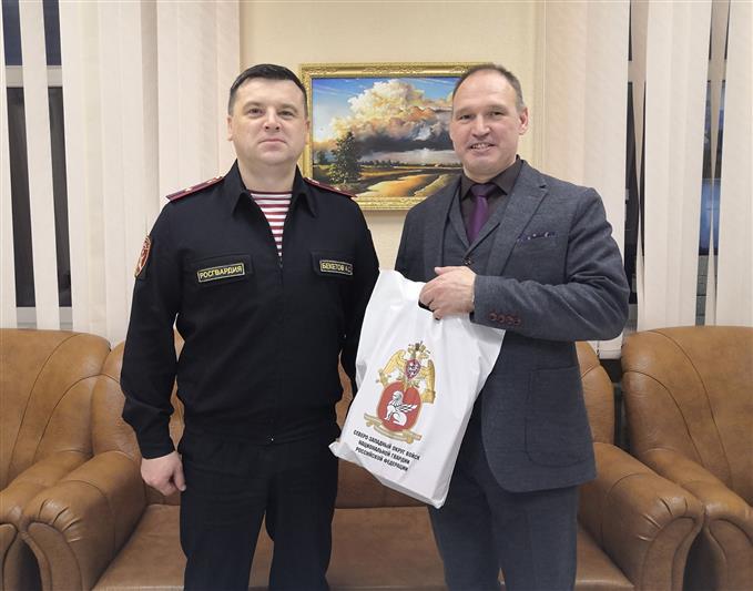 Заместитель начальника штаба территориального управления Росгвардии провёл рабочую встречу с детским омбудсменом Карелии