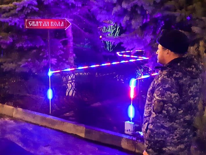 На Северном Кавказе Росгвардия обеспечила общественный порядок и безопасность в период празднования Крещения Господня