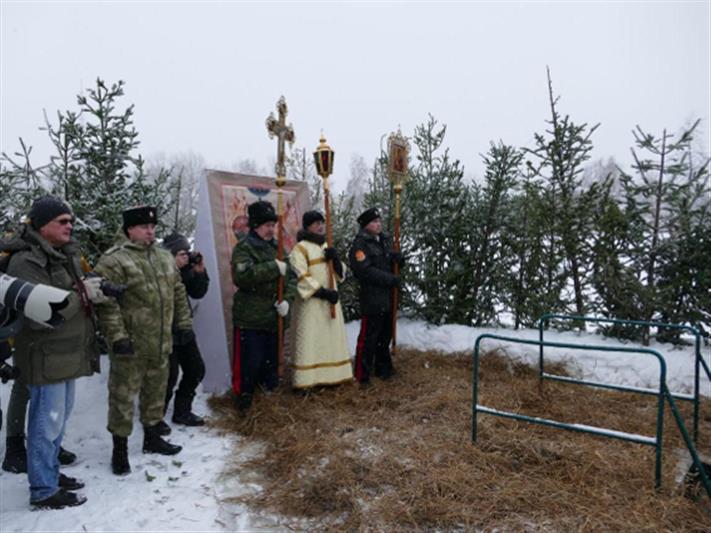 Росгвардейцы  Сибирского округа обеспечили правопорядок во время празднования Крещения Господня