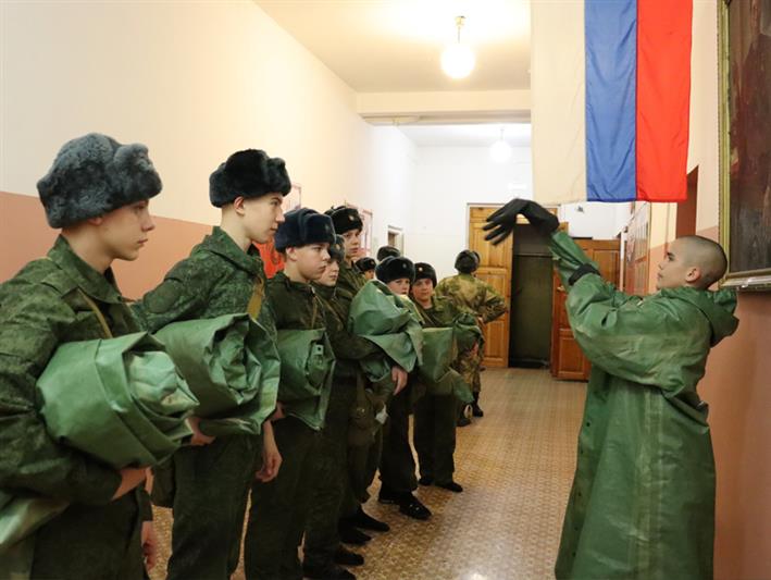 В Кузбассе проведены военно-учебные сборы для подшефных Росгвардии