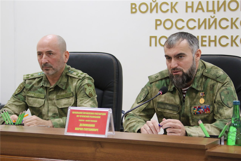 В Управлении Росгвардии по Чеченской Республике обсудили план служебной деятельности на предстоящий год