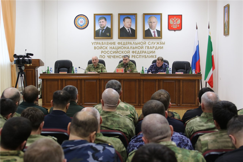 В Управлении Росгвардии по Чеченской Республике обсудили план служебной деятельности на предстоящий год