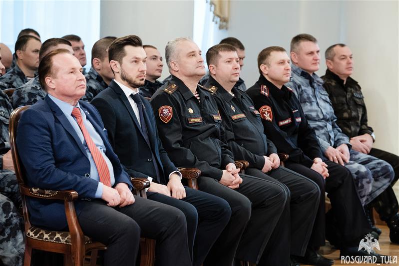 Победителей регионального этапа конкурса «Открытая Росгвардия» наградили в Туле