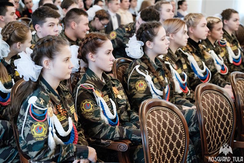 Победителей регионального этапа конкурса «Открытая Росгвардия» наградили в Туле