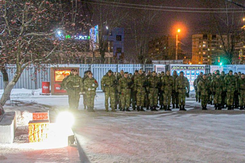 Военнослужащие отдельного отряда спецназа «Оберег» Росгвардии почтили память павших боевых товарищей