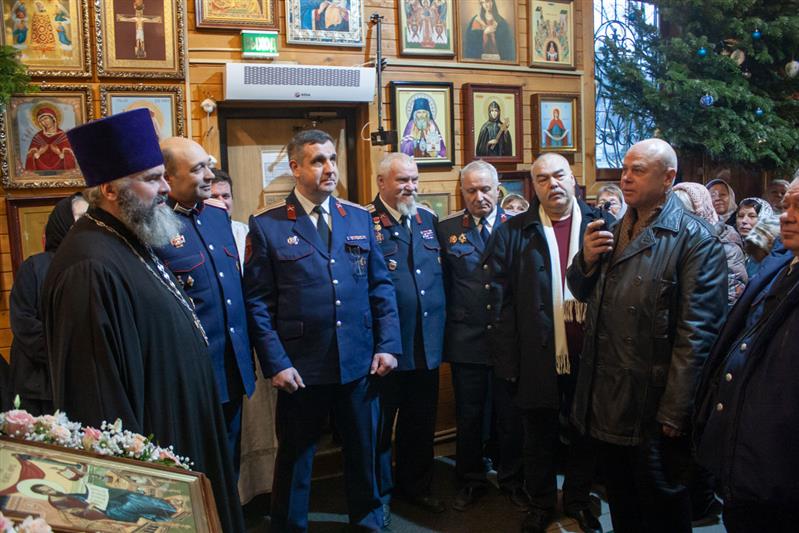 В храме при Московском президентском кадетском училище Росгвардии проведено богослужение 