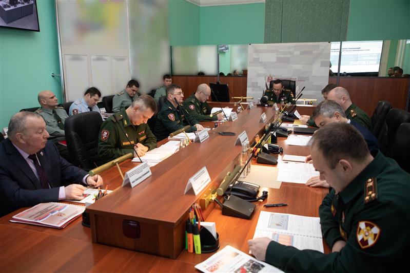 В Санкт-Петербурге состоялось заседание военного совета Северо-Западного округа Росгвардии
