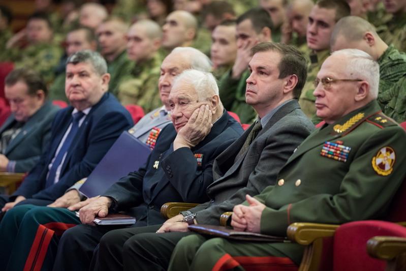В Росгвардии состоялась тематическая встреча «Непокоренный город», посвящённая 76-летию снятия блокады Ленинграда