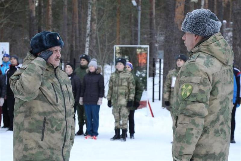 В Екатеринбурге стартовал чемпионат Уральского округа Росгвардии по лыжным гонкам и служебному двоеборью