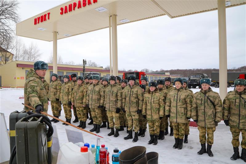В Приволжском округе Росгвардии стартовал зимний период обучения