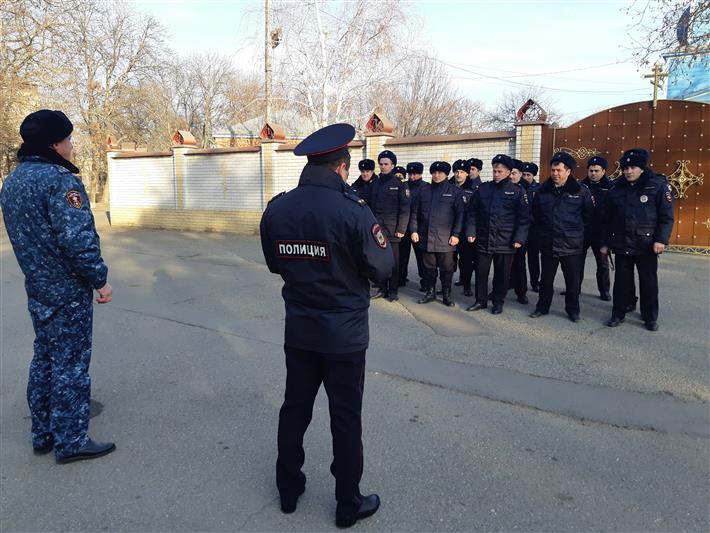 Росгвардия обеспечила охрану общественного порядка на Северном Кавказе в период празднования Нового года и Рождества Христова