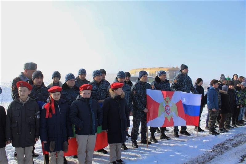 Росгвардейцы приняли участие в мероприятиях, приуроченных к 77-й годовщине освобождения Черкесска от немецко-фашистских захватчиков