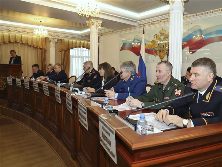 Руководство Сибирского округа Росгвардии приняло участие в заседании Коллегии Главного управления МВД России по Новосибирской области по итогам 2019 года