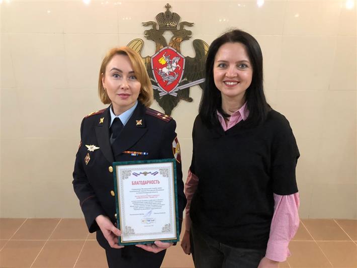 Журналисты Северо-Западного округа​ поздравили коллег из Росгвардии с профессиональным праздником