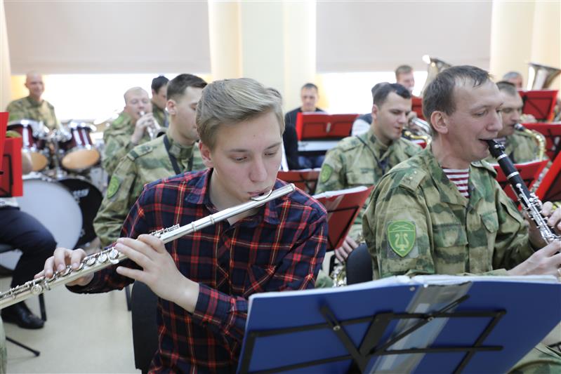 Акция «День студента в Росгвардии» состоялась в Пятигорске