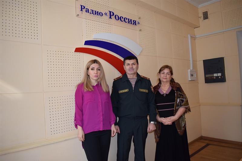 Начальник инженерной службы дагестанского управления Росгвардии стал гостем республиканского радио