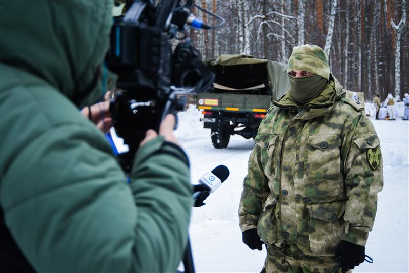 Журналисты медиа-холдинга ТРК «Экспресс» посетили полевой выход спецназа Росгвардии в Пензенской области (фото, видео)