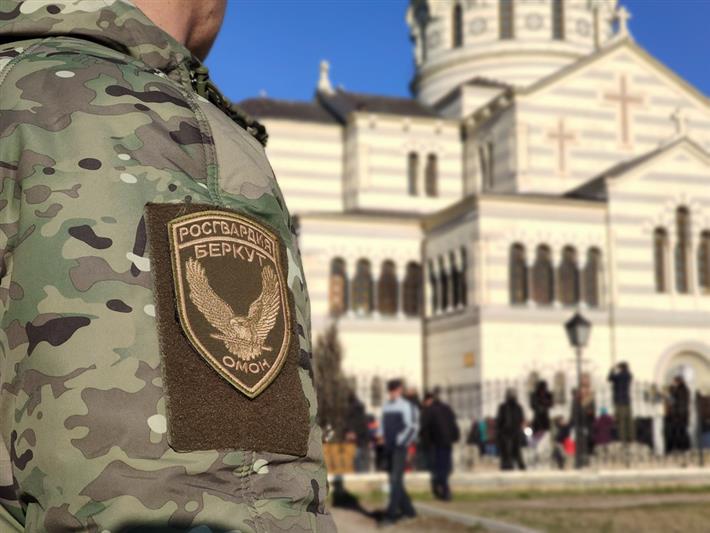 Росгвардейцы Южного округа обеспечили безопасность граждан в период празднования Крещения Господня