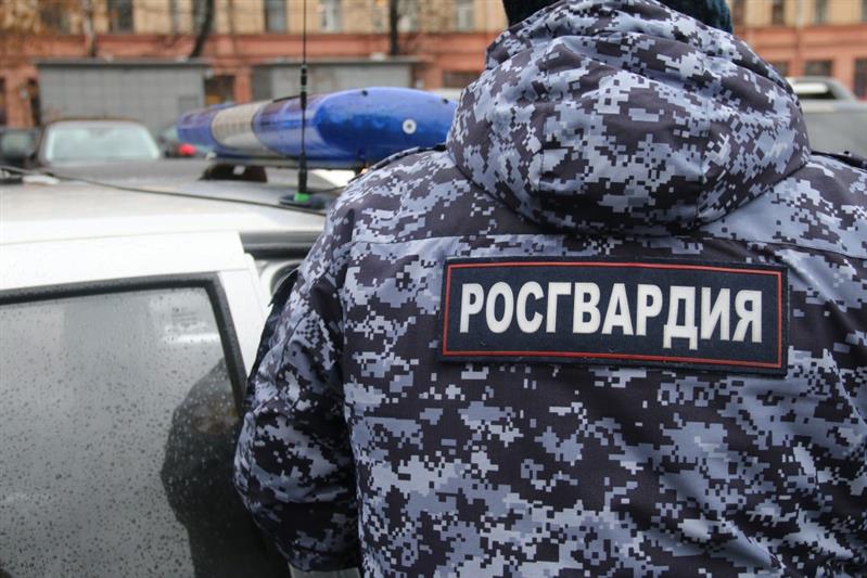 Наряд вневедомственной охраной Росгвардии в Петербурге задержал подозреваемого в совершении уголовного преступления 