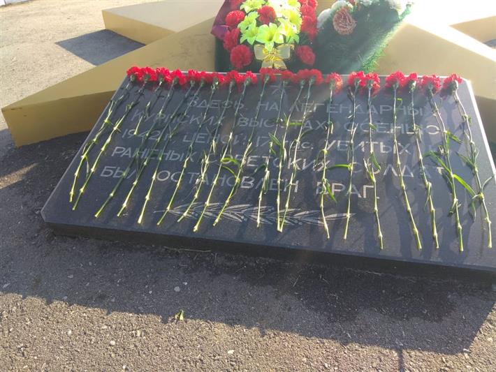 В Кабардино-Балкарии росгвардейцы почтили память воинов, погибших на Курпских высотах в годы Великой Отечественной войны