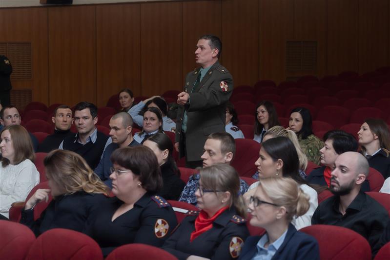Психологи Центрального округа Росгвардии приняли участие в Дне профессиональной подготовки