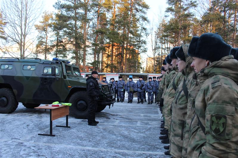 В Северо-Западном округе Росгвардии начался зимний период обучения