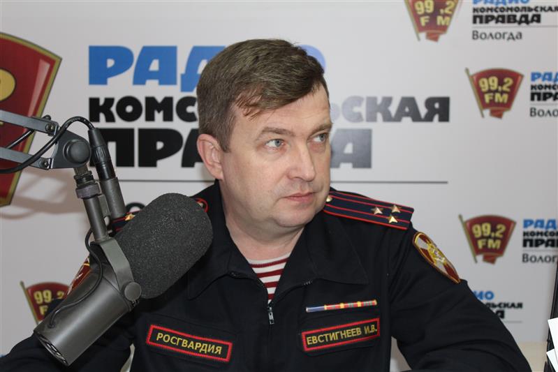 Вологодские радиослушатели узнали о годовых итогах деятельности территориального управления Росгвардии