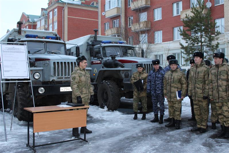В Северо-Западном округе Росгвардии начался зимний период обучения