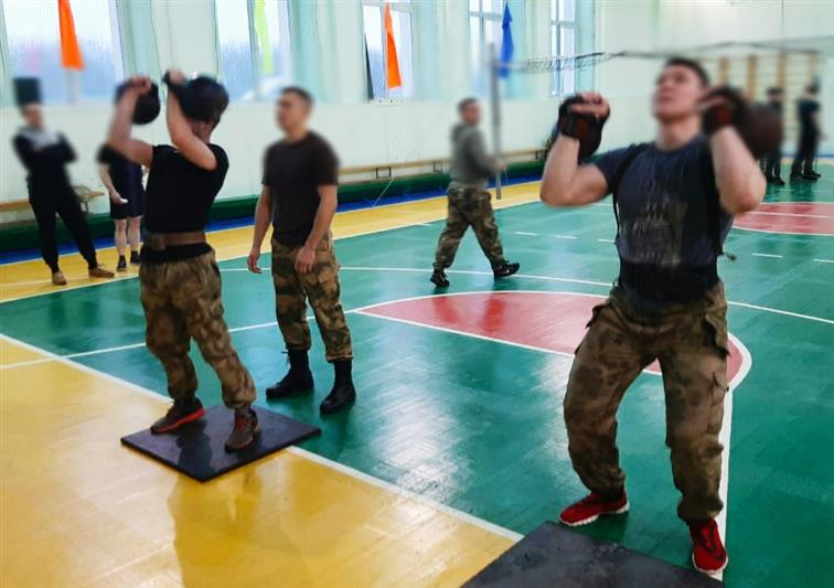 В архангельском отряде спецназначения «Ратник» прошла областная новогодняя спартакиада 