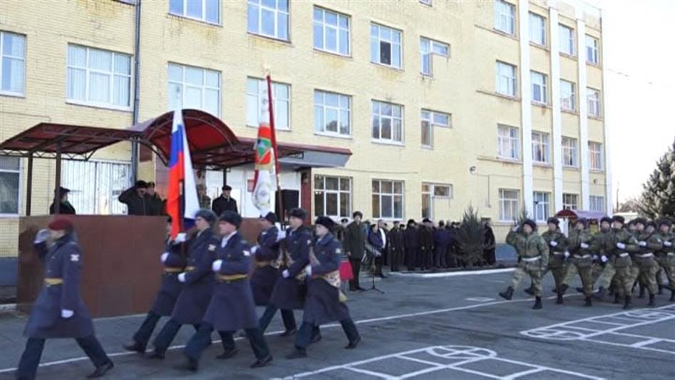 Военнослужащие лабинского батальона Росгвардии отметили 96-летие воинской части 