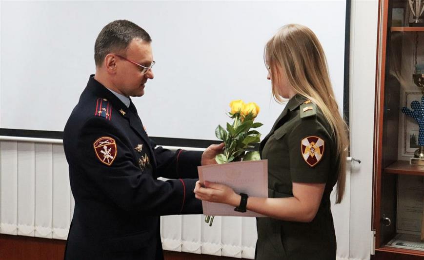 Журналисты Северо-Западного округа​ поздравили коллег из Росгвардии с профессиональным праздником