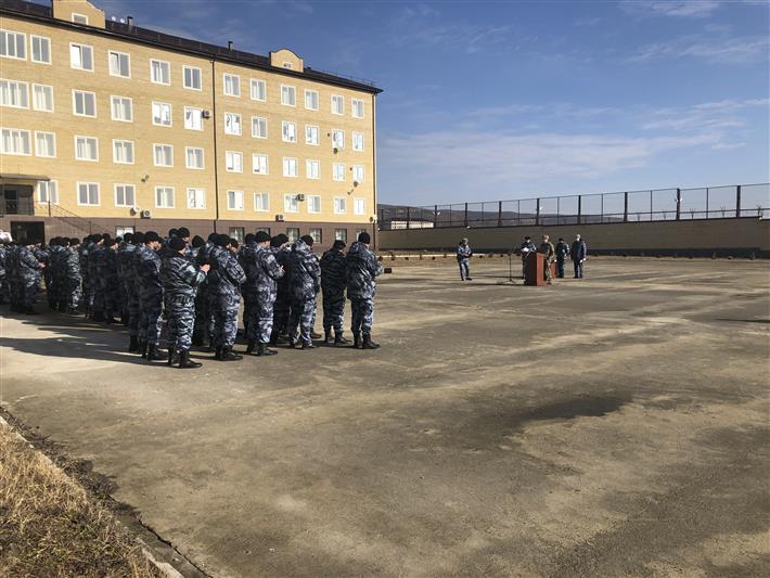 Ингушский ОМОН отметил свое 27-летие